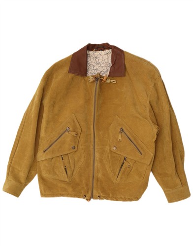 Front line mens - suede, jacket