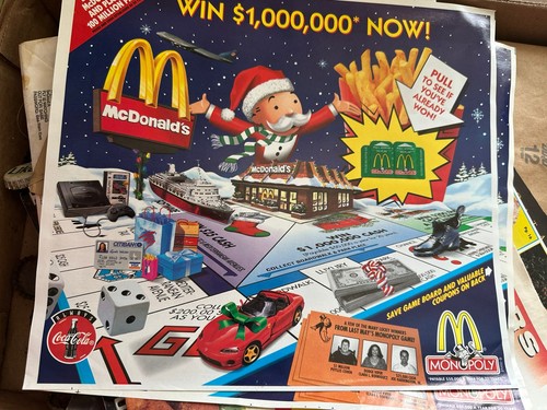 Mcdonald monopoly game win - monopoly,