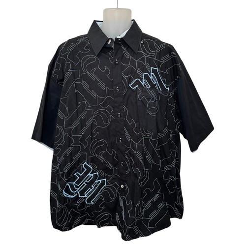 Makaveli button shirt mens - makaveli,