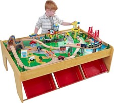 Kid's Wood Play Railway Train