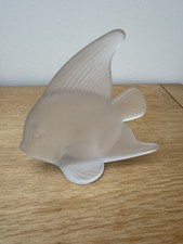 Vintage Vannes Art Glass Angel Fish Paperweight