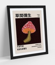 YAYOI KUSAMA MUSHROOM POSTER
