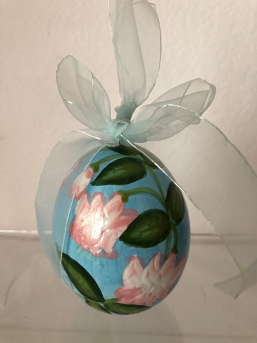 Hanging easter egg - egg, pink