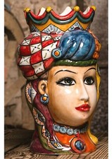 Sculpture Lady Head in