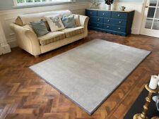 SILVER GREY RUG deep pile