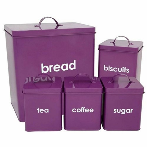 5pc bread bin - /, tin
