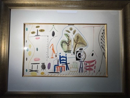 Pablo picasso 1955 lithograph - picasso,