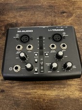 M-Audio M-Track Interface, 2 Inputs, USB Power, Great Condition