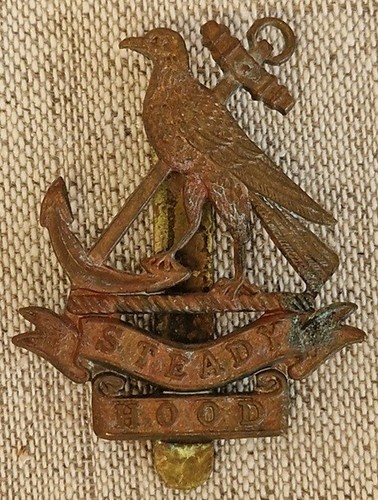 Genuine old hat badge - genuine, british