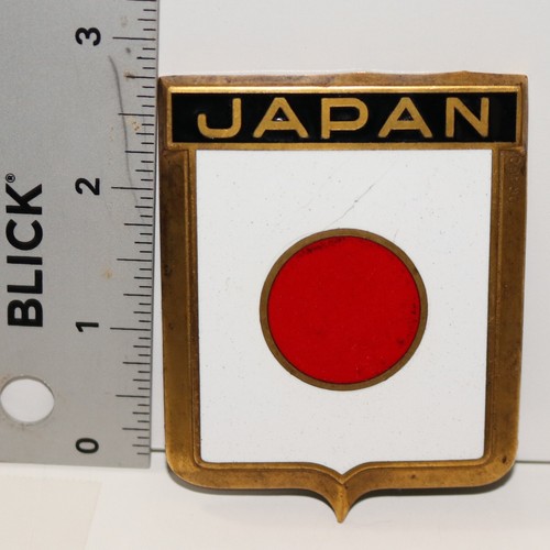 Car badge enamel drago - car, 1950s