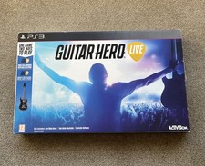 Guitar Hero Live PS3 PlayStation 3 Guitar Controller, Dongle. Boxed Unused. 