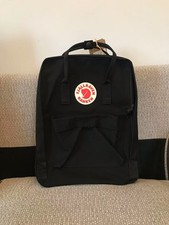 Kanken Backpack School Bag 20L Large Black
