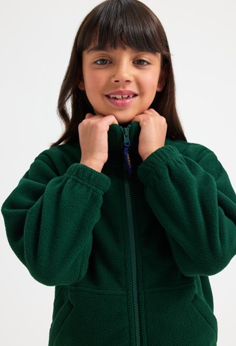 Childrens full zip fleece - full,