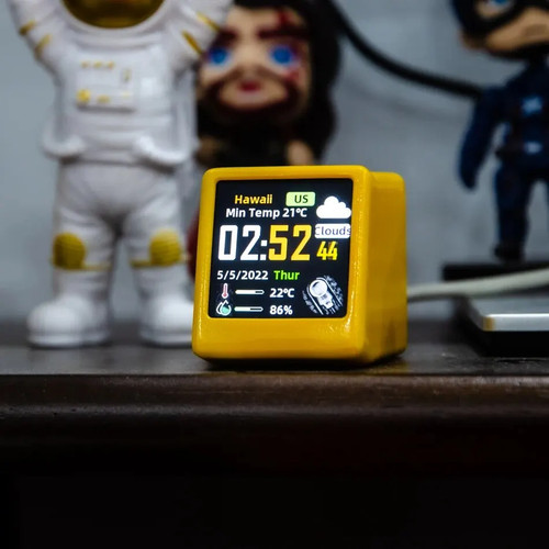 Wifi digital clock weather - clock,