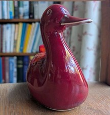 POOLE POTTERY  DELPHIS GLAZE DUCK SUPERB CONDITION 