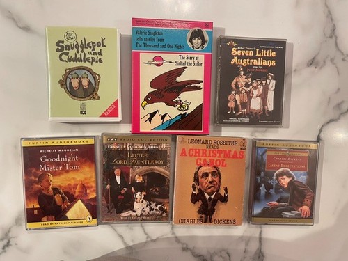 Audiobook tape cassette - audiobook, bundle