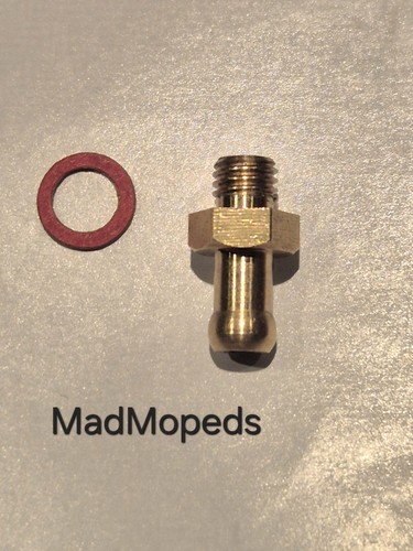 Brass 7mm straight pipe - brass,