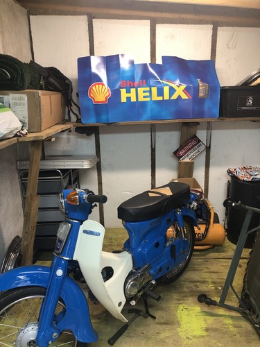 Shell fuels vintage large - shell,