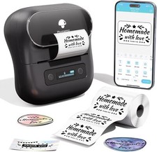 Phomemo M220 Label Maker Upgrade Barcode Label Printer Portable Printer 4color