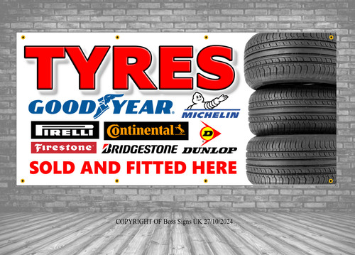 Tyres banner tyre banners - tyres,