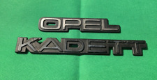 GM OPEL KADETT - VINTAGE  CAR BADGE / EMBLEM