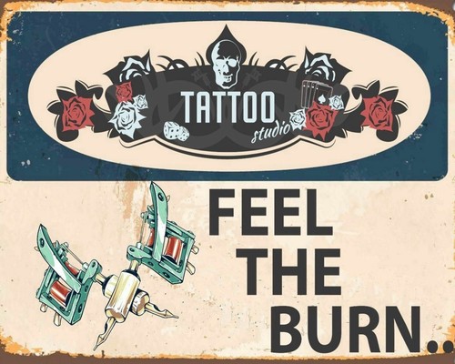 Feel the burn tattooist tattoo - burn,