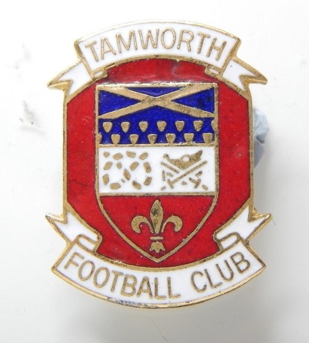Tamworth football club enamel - club,