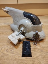 STAR WARS VINTAGE KENNER SLAVE 1. ALL ORIGINAL PARTS PLUS BOBA FETT