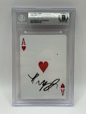 PHIL IVEY SIGNED WSOP POKER