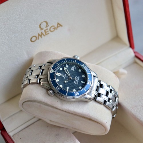 Omega seamaster pro blue mens - omega,