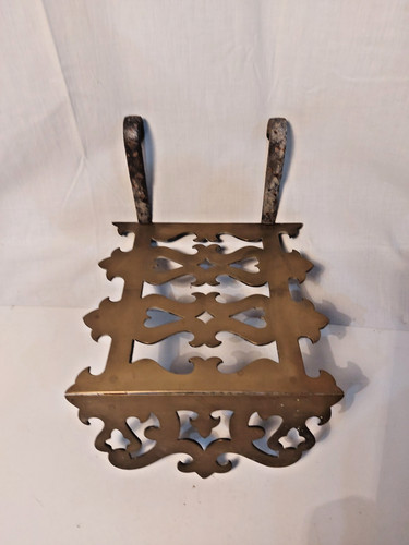 Antique large brass hanging - antique,