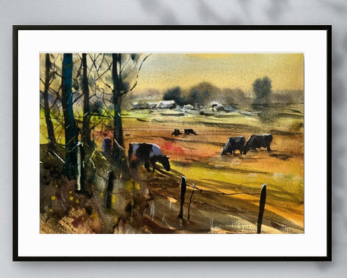 Original watercolour north - original,