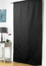 Embossed thermal door curtain - door,