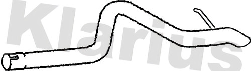 Klarius tail pipe fits ford - tail,