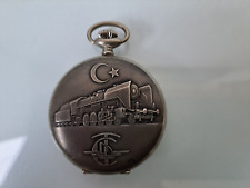 Very Beautiful, Old Pocket Watch, Railway Watch, Turkish Railway, Swiss