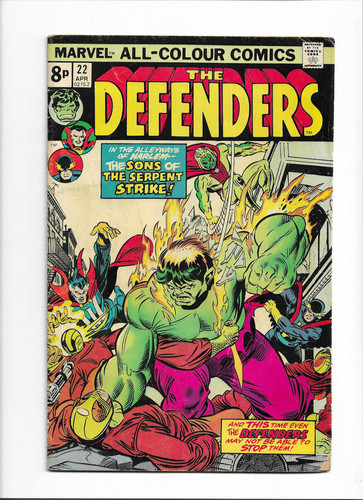 The defenders 1975 marvel - the,
