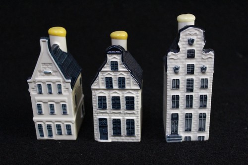 Klm bols blue delft miniature - blue,