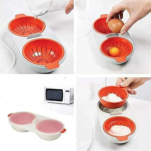 Microwave eggs poacher - microwave,