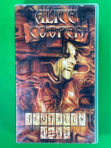 Alice cooper brutally live - live, vhs