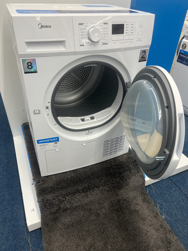 Midea mdg09eh80 white 8kg - midea,