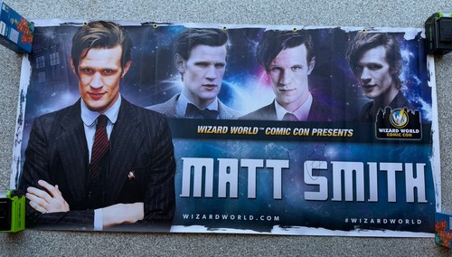 Matt smith autgraphed 6ft - matt,