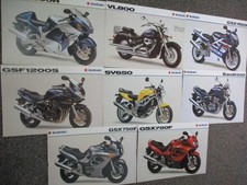 SUZUKI MOTORCYCLE BROCHURES