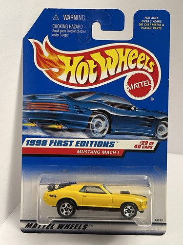 Hot wheels mustang - mustang, 1998
