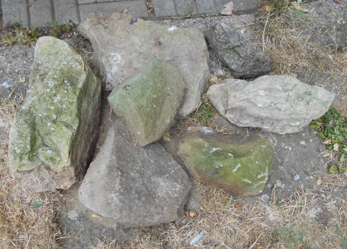 Lot rockery rocks - of,