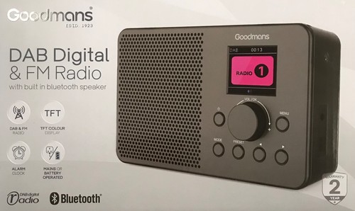 Goodmans dab digital fm - digital, &