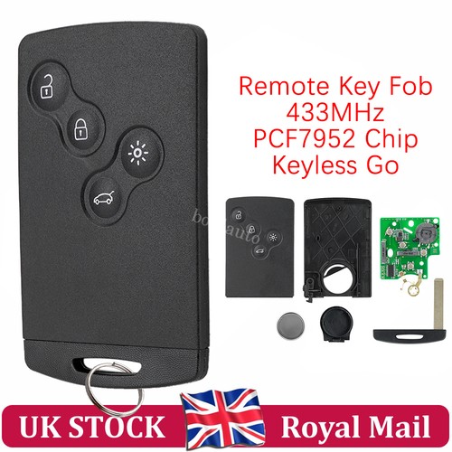 Remote key card fob 4button - remote,
