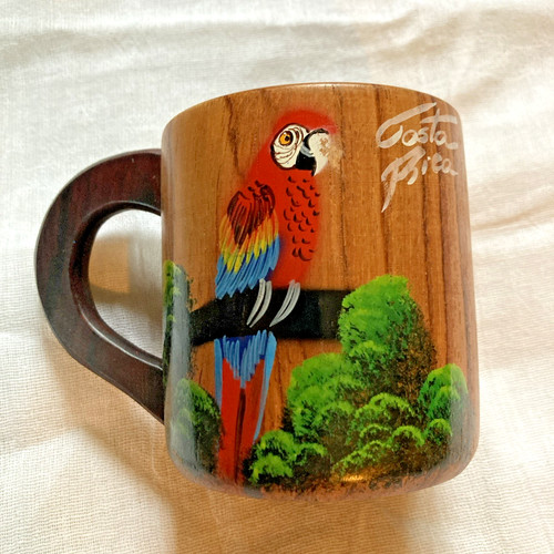 Costa rica wood hand painted - costa,