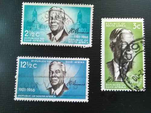 South africa used - stamps, 1966