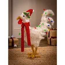 Light Up Rooster Decoration