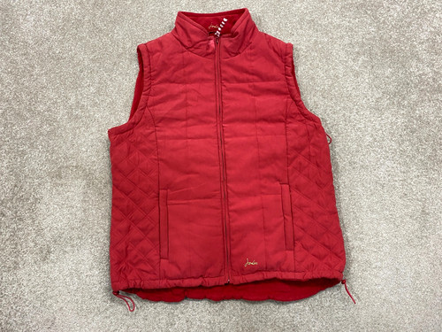Joules gilet red womens - joules,